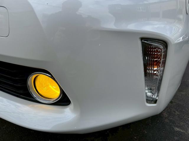 プリウスアルファ Ｓ　社外ナビ　ＧＰＳレーダー　ＥＴＣ　社外アルミホイール（9枚目）