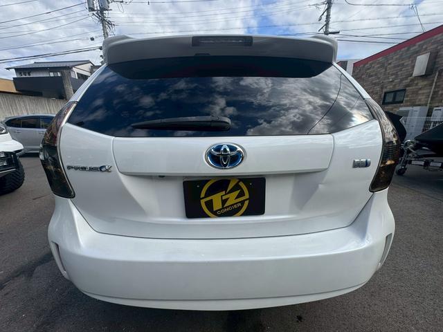 プリウスアルファ Ｓ　社外ナビ　ＧＰＳレーダー　ＥＴＣ　社外アルミホイール（19枚目）