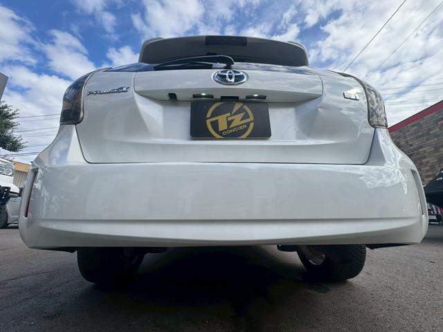 プリウスアルファ Ｓ　社外ナビ　ＧＰＳレーダー　ＥＴＣ　社外アルミホイール（20枚目）