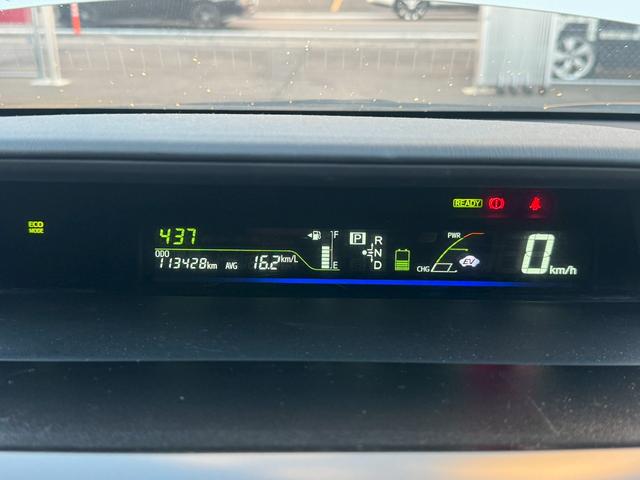 プリウスアルファ Ｓ　社外ナビ　ＧＰＳレーダー　ＥＴＣ　社外アルミホイール（37枚目）