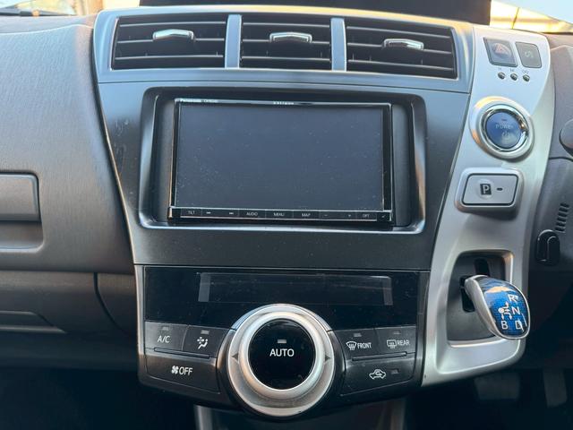プリウスアルファ Ｓ　社外ナビ　ＧＰＳレーダー　ＥＴＣ　社外アルミホイール（39枚目）