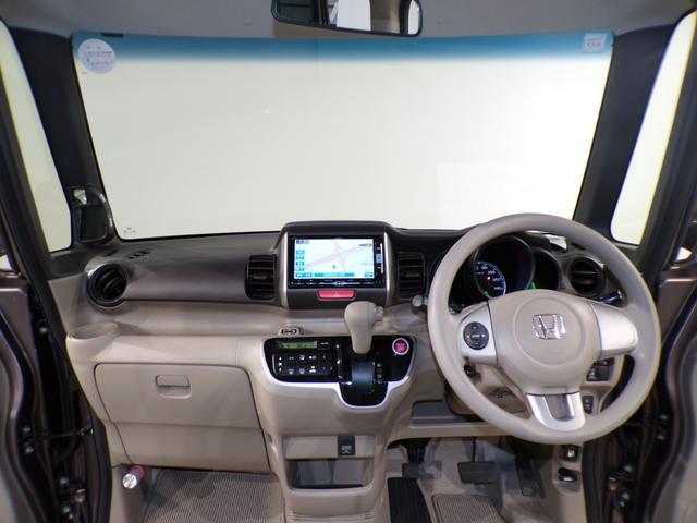 Ｎ－ＢＯＸ Ｇ・Ｌパッケージ　Ｂｌｕｅｔｏｏｔｈ接続片側電動スライドドア　Ｉ－ＳＴＯＰ　ベンチ席　禁煙　カラーバックモニター　全席ＰＷ　イモビライザー　ナビテレビ　地ＴＶ　ＡＡＣ　横滑り防止　スマートキー　ＤＶＤ再生　ＡＢＳ（22枚目）