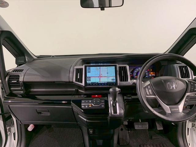 ステップワゴンスパーダ Ｚ　両側電動スライドドア　フルセグＴＶ　ナビ　ＡＷ　８人乗り　横滑防止　イモビ　スマキー　地デジＴＶ　バックモニタ－　３列シ－ト　キーフリー　パワーウィンド　禁煙車両　ＥＴＣ付　エアコン　ＤＶＤ再生　ＰＳ（15枚目）