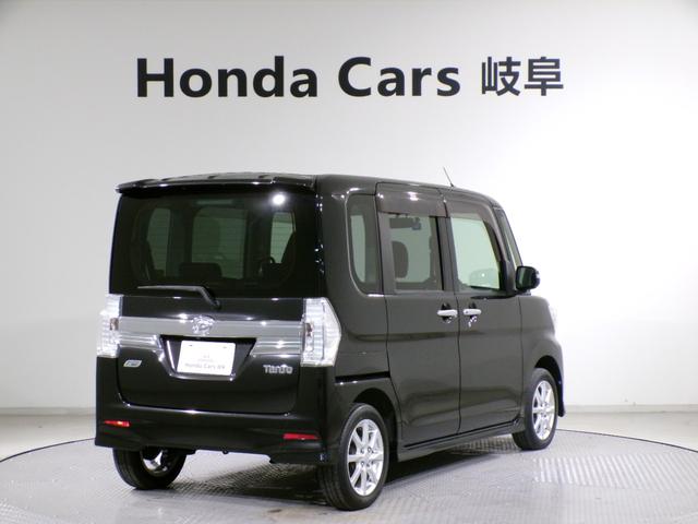 タント ＸＳＡ　Ｂｌｕｅｔｏｏｔｈ接続片側電動スライドドアドラレコ前後ワンセグＴＶ　踏み間違い防止装置　ＬＥＤライト　両側スライド片側電動ドア　ドラレコ付き　ＥＣＯアイドル　禁煙　ＤＶＤ視聴　ナビ＆ＴＶ　盗難警報装置（2枚目）