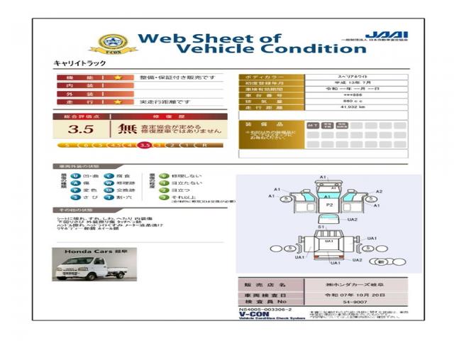 キャリイトラック KU スペシャル 4WD 四駆 エアコン付 パワステ(3枚目)