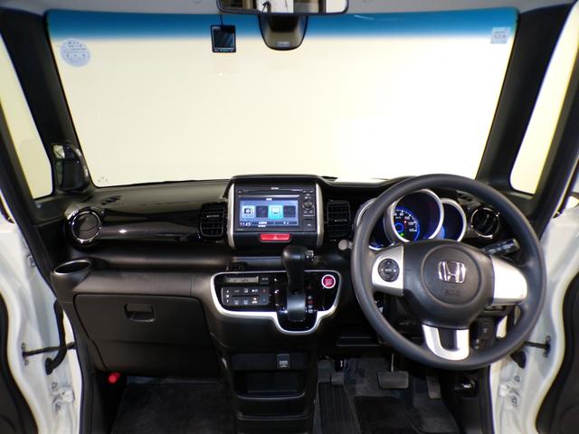 N-BOXカスタム GSSパッケージ 両側電動スライドドアドラレコ前後ワンセグTV純正アルミホイールスマートキー 両側パワ-スライドドア 禁煙 スマ-トキ- 1オーナ Bカメ エアコン ESC A-STOP 盗難防止システム ABS(22枚目)