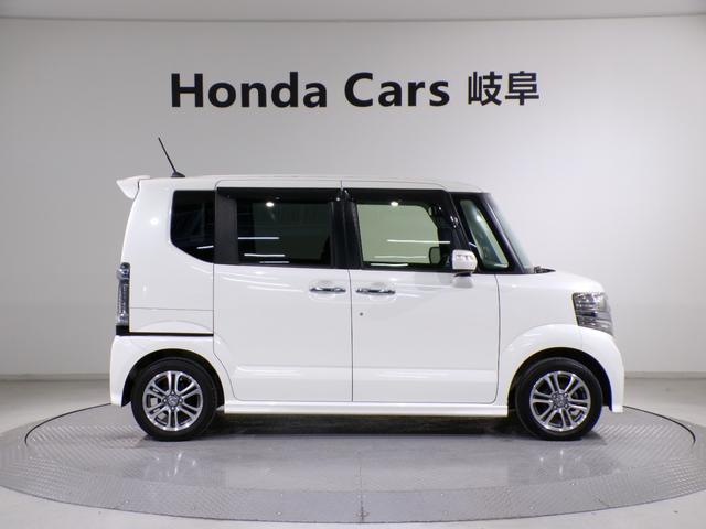 N-BOXカスタム GSSパッケージ 両側電動スライドドアドラレコ前後ワンセグTV純正アルミホイールスマートキー 両側パワ-スライドドア 禁煙 スマ-トキ- 1オーナ Bカメ エアコン ESC A-STOP 盗難防止システム ABS(46枚目)