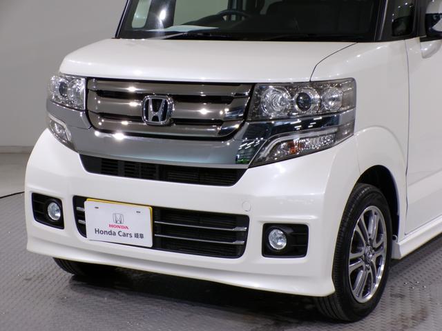 N-BOXカスタム GSSパッケージ 両側電動スライドドアドラレコ前後ワンセグTV純正アルミホイールスマートキー 両側パワ-スライドドア 禁煙 スマ-トキ- 1オーナ Bカメ エアコン ESC A-STOP 盗難防止システム ABS(50枚目)