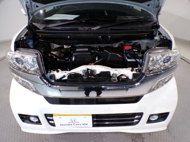 N-BOXカスタム GSSパッケージ 両側電動スライドドアドラレコ前後ワンセグTV純正アルミホイールスマートキー 両側パワ-スライドドア 禁煙 スマ-トキ- 1オーナ Bカメ エアコン ESC A-STOP 盗難防止システム ABS(56枚目)