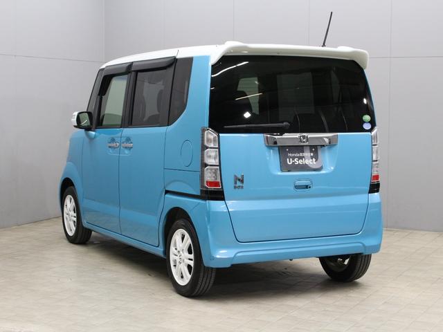 Ｎ－ＢＯＸ ＧＳＳパッケージ　２トーンカラー　両側パワスラ　メモリーナビ　衝突軽減ブレーキ　ワンオーナー　禁煙車　フロントフォグ　バックカメラ　フルセグ　純正１４ＡＷ　　スマートキー　横滑り防止　盗難防止装置　アイドリングストップ（21枚目）