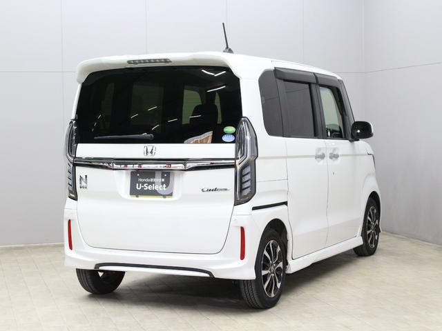 N-BOXカスタム G・EXホンダセンシング 助手席スーパースライド 両側パワスラ 純正8型ナビ リア席モニター ドラレコ 1オーナー 禁煙 衝突軽減ブレーキ アダプティブクルーズ 車線維持支援 オートハイビーム 純正14AW Bluetooth(23枚目)