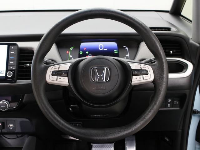 フィット e:HEVクロスター 純正9型ナビ 前後ドラレコ パーキングセンサー 渋滞追従クルーズ 電子パーキング ブレーキホールド オートハイビーム 1オーナー 禁煙 急速充電USB 純正16AW Bluetooth 車線維持支援(13枚目)