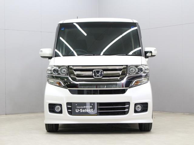 N-BOXカスタム G・Lパッケージ メモリーナビ パワスラ HIDヘッド フォグライト 電動格納ミラー 1オーナー 禁煙 Bluetooth 純正14AW バックカメラ スマートキー ドアバイザー 横滑り防止装置 フルオートエアコン(18枚目)