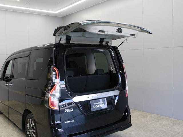 セレナ ハイウェイスターＶ　プロパイロット　後側方衝突防止支援　純正１０型ナビ　後席専用モニター　アラウンドビュー　インテリジェントルームミラー　両側パワスラ　電子パーキング　ブレーキホールド　先進ライト　ワンオーナー　禁煙車（48枚目）