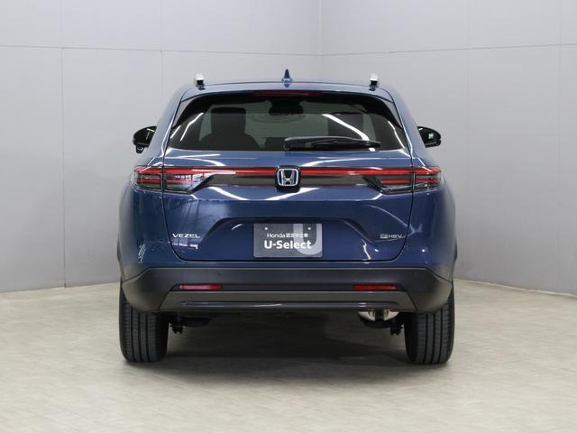 ヴェゼル e:HEVX・HuNTパッケージ 当社試乗車 純正9型ナビ 専用エクステリア ルーフレール 渋滞追従クルーズ 電子パーキング ブレーキホールド 車線維持支援 パーキングセンサー オートハイビーム 純正16AW 本革巻ステアリング 禁煙(19枚目)