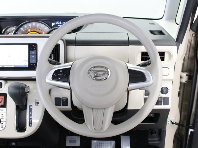 ムーヴキャンバス ＧホワイトアクセントリミテッドＳＡＩＩＩ　両側パワスラ　パノラマモニター　ドラレコ　純正ナビ　Ｂｌｕｅｔｏｏｔｈ　フルセグ　禁煙車　ワンオーナー　衝突軽減ブレーキ　オートハイビーム　ＬＥＤヘッド　フォグランプ　踏み間違い防止　ＥＴＣ（11枚目）