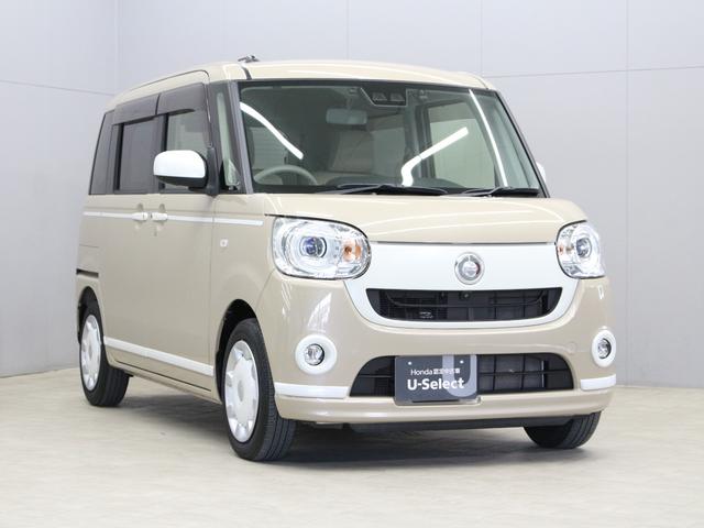 ムーヴキャンバス ＧホワイトアクセントリミテッドＳＡＩＩＩ　両側パワスラ　パノラマモニター　ドラレコ　純正ナビ　Ｂｌｕｅｔｏｏｔｈ　フルセグ　禁煙車　ワンオーナー　衝突軽減ブレーキ　オートハイビーム　ＬＥＤヘッド　フォグランプ　踏み間違い防止　ＥＴＣ（18枚目）