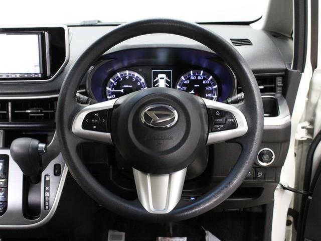 ムーヴ ＸＳＡＩＩ　２トーンカラー　衝突軽減ブレーキ　メモリーナビ　ＬＥＤヘッド　禁煙車　純正１４ＡＷ　電動格納ミラー　横滑り防止装置　盗難防止装置　ステアリングリモコン　フルオートエアコン　ドアバイザー　スマートキー（11枚目）