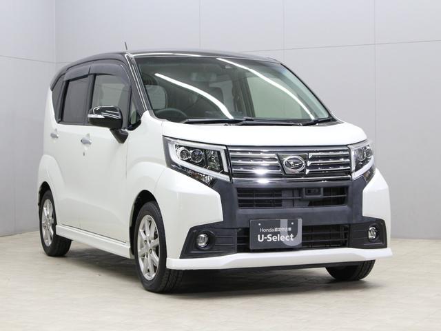 ムーヴ ＸＳＡＩＩ　２トーンカラー　衝突軽減ブレーキ　メモリーナビ　ＬＥＤヘッド　禁煙車　純正１４ＡＷ　電動格納ミラー　横滑り防止装置　盗難防止装置　ステアリングリモコン　フルオートエアコン　ドアバイザー　スマートキー（19枚目）