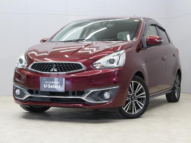 ミラージュ Ｇ　衝突軽減ブレーキ　メモリーナビ　前後ドラレコ　Ｂｌｕｅｔｏｏｔｈ　ワンオーナー　禁煙車　本革巻ステアリング　ドアバイザー　純正１５ＡＷ　バックカメラ　ドアバイザー　スマートキー　盗難防止装置（22枚目）