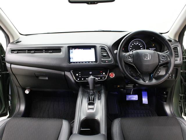 ヴェゼル X・ホンダセンシング 純正8型ナビ ドラレコ シートヒーター パーキングセンサー 電子パーキング ブレーキホールド アダプティブクルーズ ワンオーナー 禁煙車 ハーフレザー 本革巻ステアリング Bluetooth ETC(5枚目)