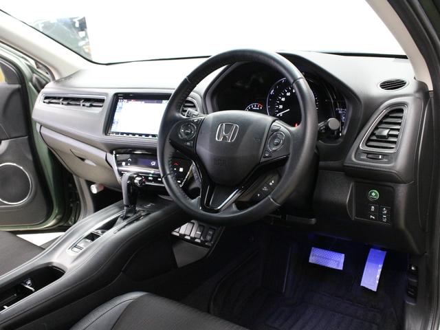 ヴェゼル X・ホンダセンシング 純正8型ナビ ドラレコ シートヒーター パーキングセンサー 電子パーキング ブレーキホールド アダプティブクルーズ ワンオーナー 禁煙車 ハーフレザー 本革巻ステアリング Bluetooth ETC(35枚目)