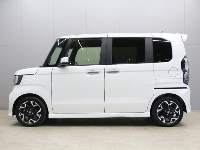 N-BOXカスタム G・Lターボホンダセンシング 両側パワスラ 純正ナビ ドラレコ シートヒーター アダプティブクルーズ 車線維持支援 ワンオーナー Bluetooth 純正15AW パドルシフト 本革巻ステアリング ハーフレザー ロールサンシェード(27枚目)
