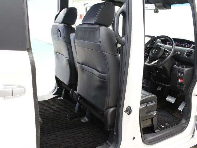 N-BOXカスタム G・Lターボホンダセンシング 両側パワスラ 純正ナビ ドラレコ シートヒーター アダプティブクルーズ 車線維持支援 ワンオーナー Bluetooth 純正15AW パドルシフト 本革巻ステアリング ハーフレザー ロールサンシェード(37枚目)