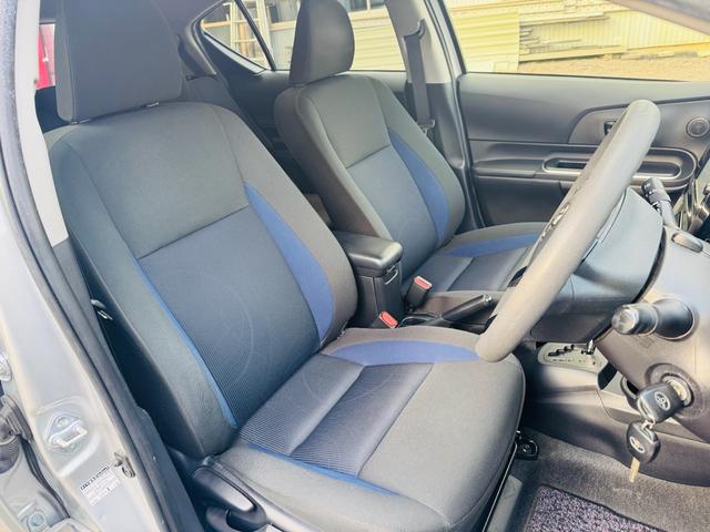 アクア S 後期・純正ナビ・CD・DVD・Bluetooth・バックカメラ・ETC・LEDヘッド・フォグ・踏み間違い装置・スペアタイヤ・ドラレコ前後・コンソールボックス(18枚目)