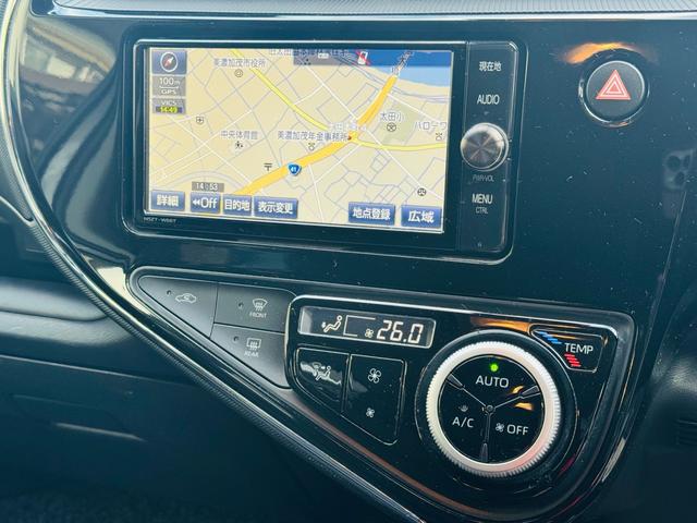 アクア S 後期・純正ナビ・CD・DVD・Bluetooth・バックカメラ・ETC・LEDヘッド・フォグ・踏み間違い装置・スペアタイヤ・ドラレコ前後・コンソールボックス(30枚目)