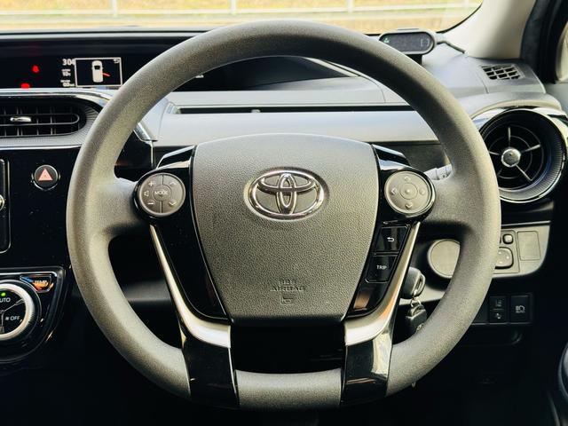 アクア S 後期・純正ナビ・CD・DVD・Bluetooth・バックカメラ・ETC・LEDヘッド・フォグ・踏み間違い装置・スペアタイヤ・ドラレコ前後・コンソールボックス(41枚目)