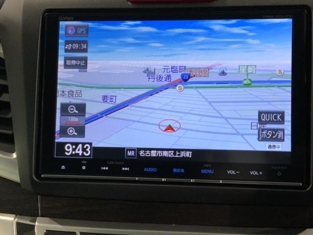 ギャザズナビ搭載です。知らない道も安心ですね！