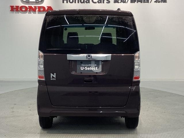 Ｎ－ＢＯＸ Ｇ・Ｌパッケージ　１年保証　ワンオ－ナ－　ナビＶＸＭ－１７４ＶＦＸｉ　ＴＶ　Ｒカメラ　ＢＴオ－ディオ　ＤＶＤ　ＥＴＣ　ＶＳＡアルミ　スマ－トキ－　盗難防止装置　整備記録簿　ＡＡＣ　スペアキ－　ドアバイザ－　ベンチシ－ト（46枚目）