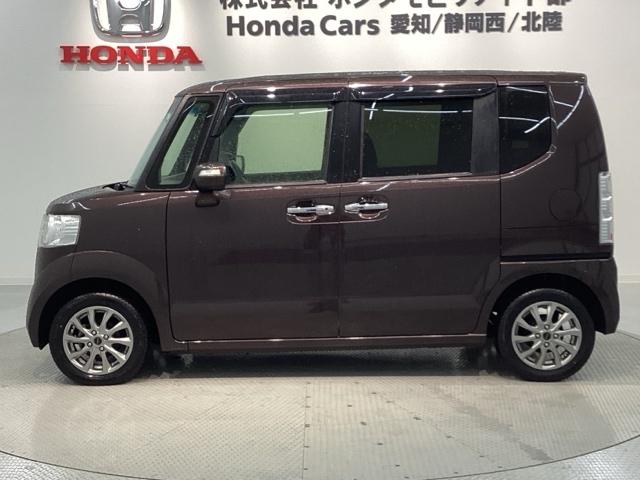 Ｎ－ＢＯＸ Ｇ・Ｌパッケージ　１年保証　ワンオ－ナ－　ナビＶＸＭ－１７４ＶＦＸｉ　ＴＶ　Ｒカメラ　ＢＴオ－ディオ　ＤＶＤ　ＥＴＣ　ＶＳＡアルミ　スマ－トキ－　盗難防止装置　整備記録簿　ＡＡＣ　スペアキ－　ドアバイザ－　ベンチシ－ト（52枚目）