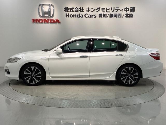 アコードハイブリッド ＥＸ　Ｈ　ＳＥＮＳＩＮＧ　１年保証　ワンオ－ナ－　純正ナビ　ＴＶ　ＢＴオ－ディオ　ＤＶＤ　ＬＥＤライト　ＶＳＡ　シ－トヒ－タ－　電動シ－ト　クルコン　アルミ　スマ－トキ－　盗難防止装置　整備記録簿　ＡＡＣ（39枚目）