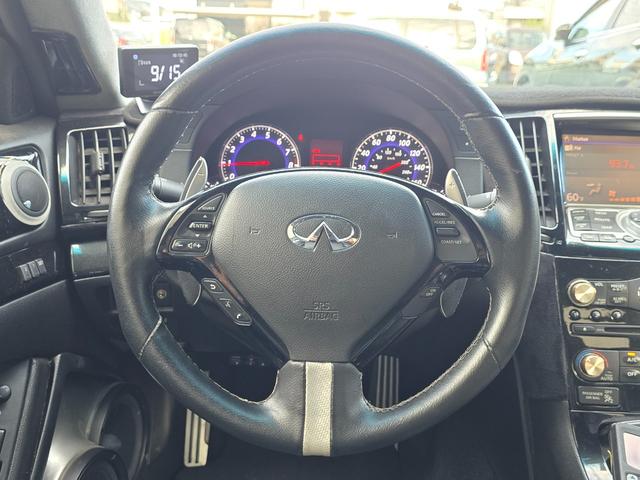Ｇ３７ 　Ｇ３７クーペ　ジャーニー　エアサスＡｉｒＲＥＸ／ＷＯＲＫ２０ｉｎＡＷ／ハーフレザー／シートヒーター／ＪＬＡＵＤＩ内装カスタム／全塗装／サンルーフ／ＰＷシート／社外エアクリーナー／スモークテール／ＥＴＣ（51枚目）
