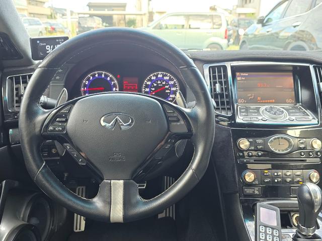 Ｇ３７ 　Ｇ３７クーペ　ジャーニー　エアサスＡｉｒＲＥＸ／ＷＯＲＫ２０ｉｎＡＷ／ハーフレザー／シートヒーター／ＪＬＡＵＤＩ内装カスタム／全塗装／サンルーフ／ＰＷシート／社外エアクリーナー／スモークテール／ＥＴＣ（52枚目）