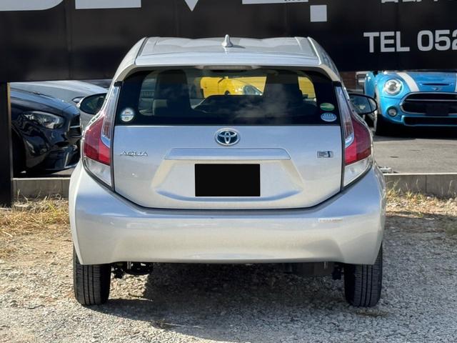 アクア L 禁煙 ユーザー買取 キーレス ETC オートエアコン パワーウィンドウ オーディオ CD再生 電動格納ミラー(14枚目)