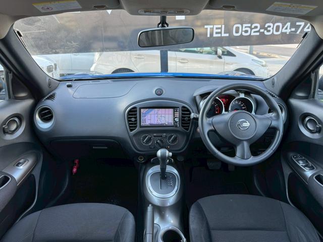 ジューク 15RS タイプV ユーザー買取 禁煙 純正ナビ バックカメラ インテリキー HIDヘッド HIDポジション ETC フルセグ DVD再生 Bluetooth再生(58枚目)