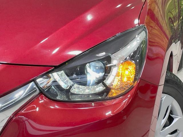 デミオ 13S マツダコネクトナビ バックカメラ スマートシティブレーキサポート 誤発進抑制 Bluetooth再生 LEDヘッドライト スマートキー オートエアコン オートライト ステアリングスイッチ(29枚目)