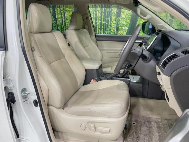 ランドクルーザープラド TX Lパッケージ ムーンルーフ モデリスタエアロ 7人乗 ベージュ内装 9インチディスプレイ 全周囲カメラ シルバールーフレール 禁煙車 セーフティセンス レーダークルーズ ブラインドスポットモニター(8枚目)