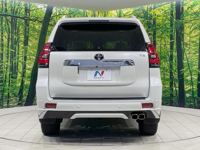 ランドクルーザープラド TX Lパッケージ ムーンルーフ モデリスタエアロ 7人乗 ベージュ内装 9インチディスプレイ 全周囲カメラ シルバールーフレール 禁煙車 セーフティセンス レーダークルーズ ブラインドスポットモニター(16枚目)