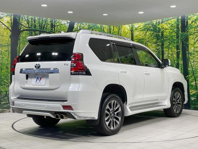 ランドクルーザープラド TX Lパッケージ ムーンルーフ モデリスタエアロ 7人乗 ベージュ内装 9インチディスプレイ 全周囲カメラ シルバールーフレール 禁煙車 セーフティセンス レーダークルーズ ブラインドスポットモニター(18枚目)