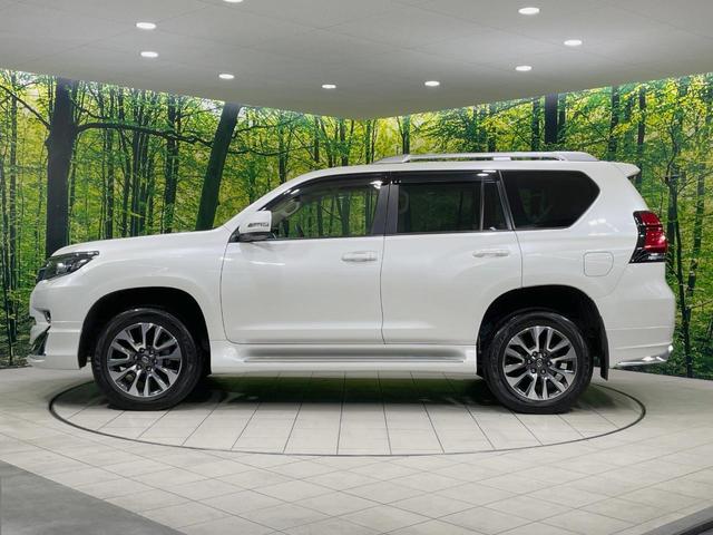 ランドクルーザープラド TX Lパッケージ ムーンルーフ モデリスタエアロ 7人乗 ベージュ内装 9インチディスプレイ 全周囲カメラ シルバールーフレール 禁煙車 セーフティセンス レーダークルーズ ブラインドスポットモニター(33枚目)