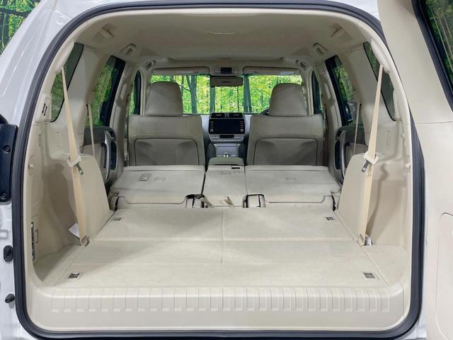 ランドクルーザープラド TX Lパッケージ ムーンルーフ モデリスタエアロ 7人乗 ベージュ内装 9インチディスプレイ 全周囲カメラ シルバールーフレール 禁煙車 セーフティセンス レーダークルーズ ブラインドスポットモニター(39枚目)