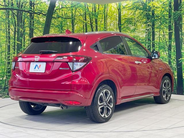 ヴェゼル ハイブリッドZ・ホンダセンシング 純正ナビ バックカメラ アダプティブクルーズ 禁煙車 ハーフレザーシート ドラレコ スマートキー LEDヘッド ETC シートヒーター オートライト デュアルエアコン レーンアシスト(17枚目)