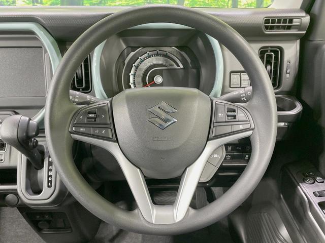 ハスラー ハイブリッドG 届出済未使用車 セーフティサポート アダプティブクルーズ LEDヘッドライト シートヒーター スマートキー オートエアコン ハイビームアシスト 誤発進抑制機能 車線逸脱警報 ステアリングスイッチ(11枚目)