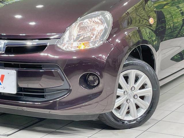 パッソ X Gパッケージ 純正ナビ バックカメラ 禁煙車 スマートキー ETC オートエアコン 純正14インチアルミ Bluetooth再生 CD再生 ベンチシート 横滑り防止装置 プライバシーガラス(12枚目)