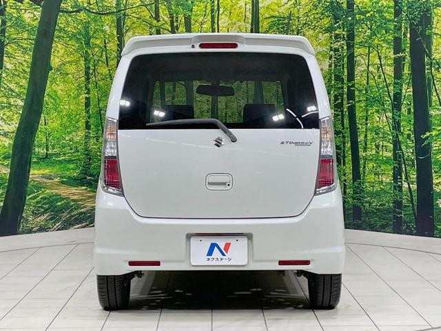 ワゴンRスティングレー T ターボ 禁煙車 SDナビ HIDヘッドライト オートエアコン 純正15インチアルミ ETC ステアリングスイッチ オートライト スマートキー プッシュスタート ドライブレコーダー(15枚目)