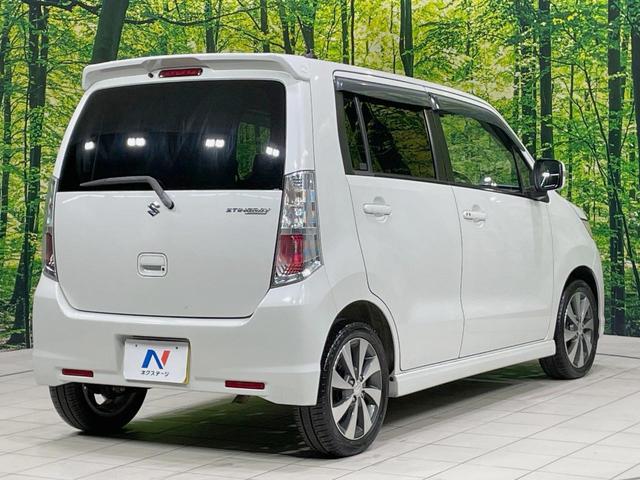 ワゴンRスティングレー T ターボ 禁煙車 SDナビ HIDヘッドライト オートエアコン 純正15インチアルミ ETC ステアリングスイッチ オートライト スマートキー プッシュスタート ドライブレコーダー(17枚目)